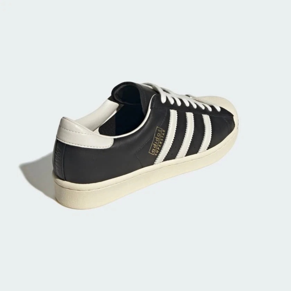 Adidas Superstar Vintage Made in Germany Mens Size 9 Black/White JI3139 NEW - Picture 5 of 7